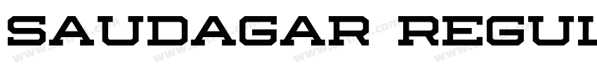 Saudagar Regular字体转换